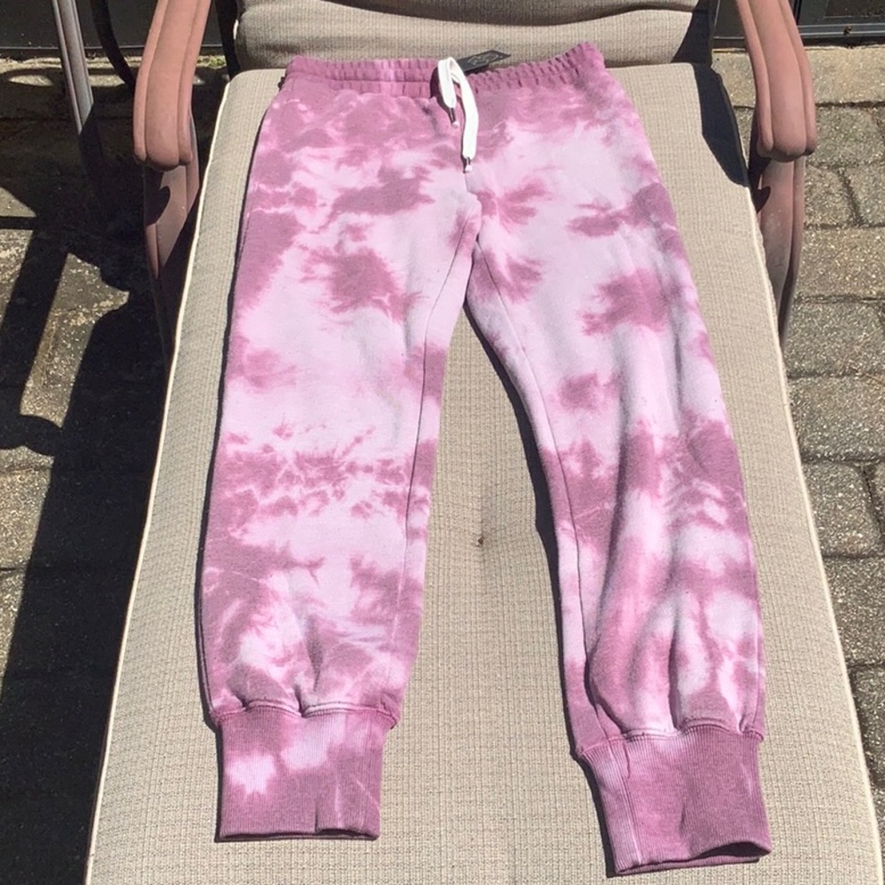 Chaser Tie-Dye Sweatpants, purple, Size Small, New with Tags